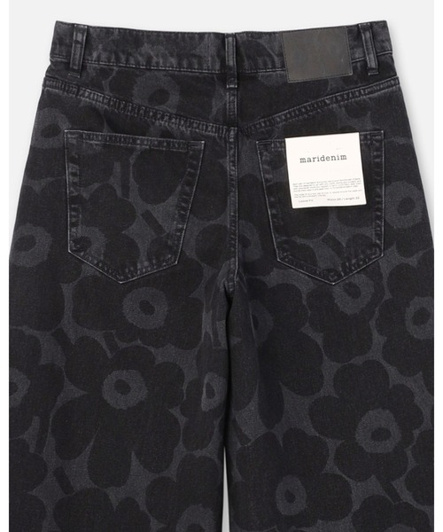 marimekko(マリメッコ)の「【Maridenim】 Loose Unikko / jeans S(デニムパンツ・レディース・ブラック・27inch/26inch/25inch/30inch/29inch/28inch)」の9枚目の写真