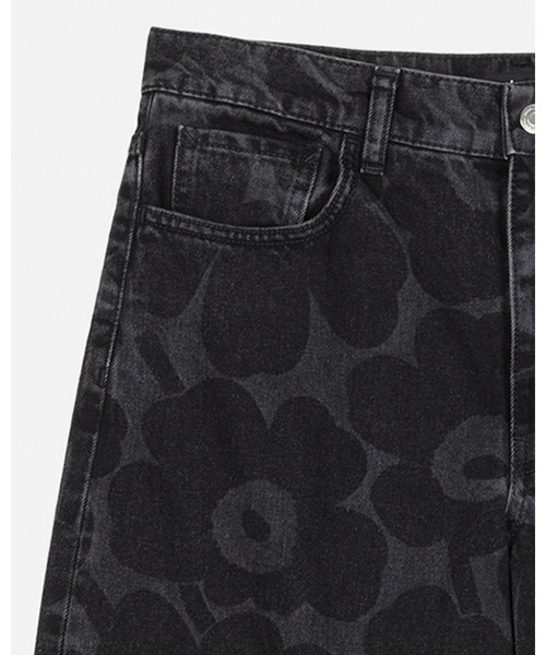 marimekko(マリメッコ)の「【Maridenim】 Loose Unikko / jeans S(デニムパンツ・レディース・ブラック・27inch/26inch/25inch/30inch/29inch/28inch)」の10枚目の写真