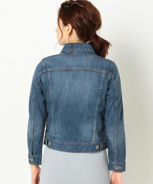 Another Edition（アナザーエディション）の「デニムジャケットセカンド/AEBC DNM G-JK 2ND◆（デニムジャケット・レディース・コバルトブルー・SMALL/MEDIUM）」の2枚目の写真