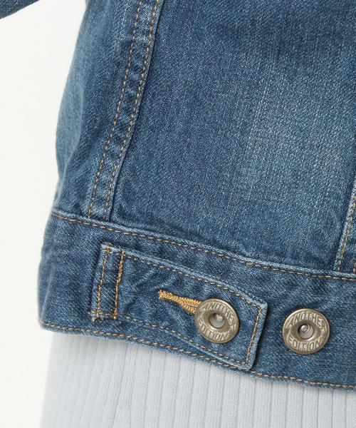 Another Edition（アナザーエディション）の「デニムジャケットセカンド/AEBC DNM G-JK 2ND◆（デニムジャケット・レディース・コバルトブルー・SMALL/MEDIUM）」の12枚目の写真