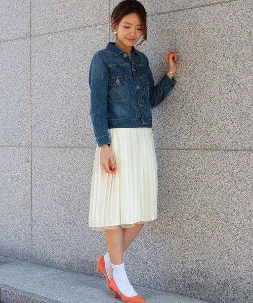 Another Edition（アナザーエディション）の「デニムジャケットセカンド/AEBC DNM G-JK 2ND◆（デニムジャケット・レディース・コバルトブルー・SMALL/MEDIUM）」の15枚目の写真