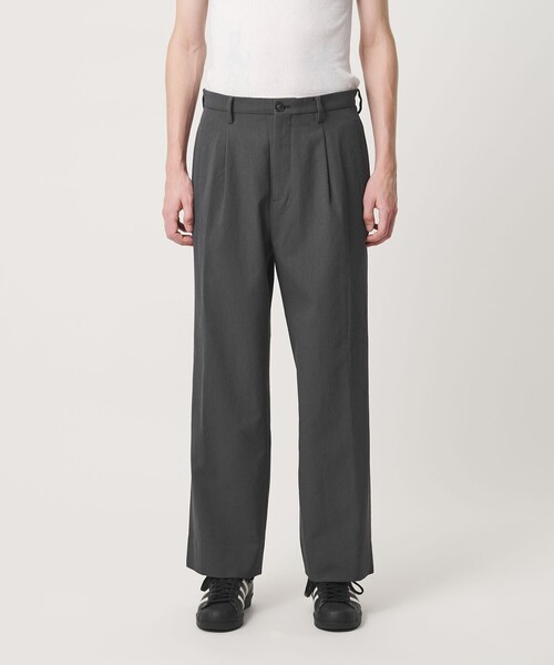 BEAUTY&YOUTH UNITED ARROWS(ビューティーアンドユースユナイテッドアローズ)の「エアロ ツイル 1プリーツ スラックス NO.9(スラックス・メンズ・ブラック/ダークグレー/オリーブ・S/M/XL/L)」の9枚目の写真