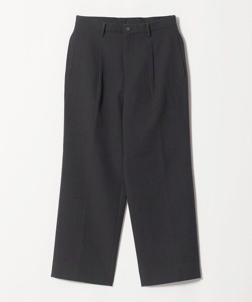BEAUTY&YOUTH UNITED ARROWS(ビューティーアンドユースユナイテッドアローズ)の「エアロ ツイル 1プリーツ スラックス NO.9(スラックス・メンズ・ブラック/ダークグレー/オリーブ・S/M/XL/L)」の21枚目の写真