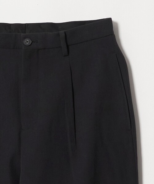 BEAUTY&YOUTH UNITED ARROWS(ビューティーアンドユースユナイテッドアローズ)の「エアロ ツイル 1プリーツ スラックス NO.9(スラックス・メンズ・ブラック/ダークグレー/オリーブ・S/M/XL/L)」の22枚目の写真