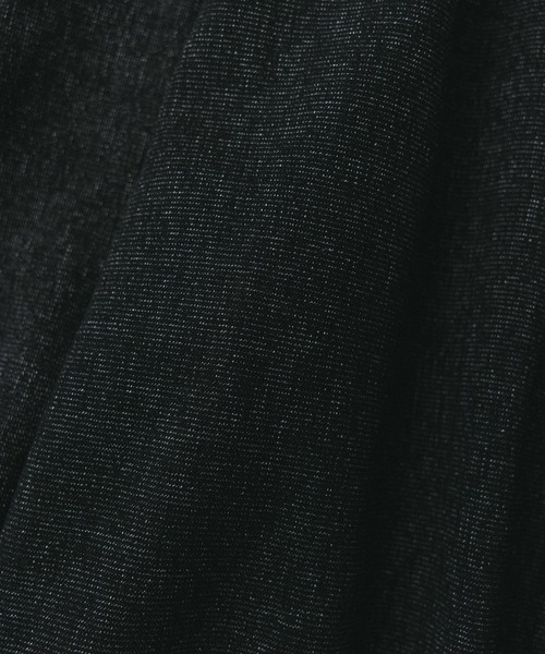 remer(リメール)の「remer 26秋冬新作 - oversized faded shirt / 掠れ織りオーバーサイズシャツ(シャツ/ブラウス・メンズ・ネイビー/ブラック・MEDIUM/LARGE/SMALL/X-SMALL)」の9枚目の写真