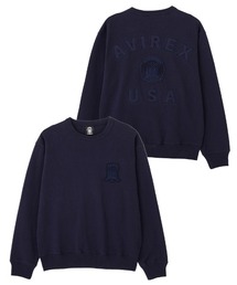 AVIREX（アヴィレックス）の「SIGNATURE VARSITY LOGO CREWNECK SWEAT / シグネチャーバーシティー ロゴ クルーネック スウェット / AVIREX / アヴィレックス（スウェット）」