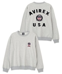 AVIREX（アヴィレックス）の「SIGNATURE VARSITY LOGO CREWNECK SWEAT / シグネチャーバーシティー ロゴ クルーネック スウェット / AVIREX / アヴィレックス（スウェット）」