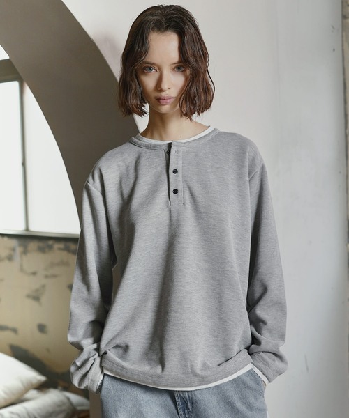 Reyard Design Henley Neck T‑shirt