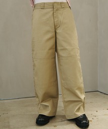 AFB（エーエフビー）の「STUDDED WIDE PANTS（チノパンツ）」