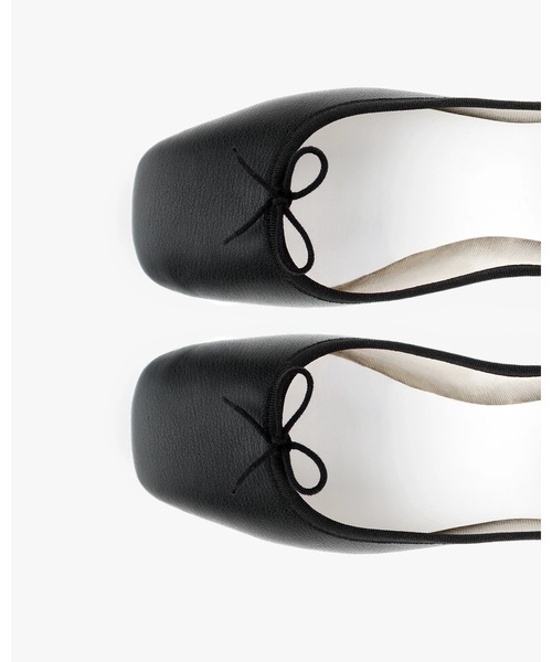 Repetto(レペット)の「Angele スクエアトゥ バレリーナ - EUサイズ/ V4277VE(パンプス・レディース・ブラック・39/38/37/36)」の6枚目の写真