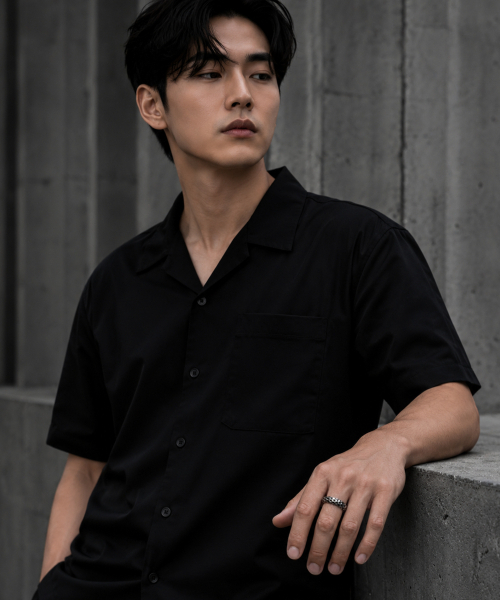 NOIRVY(ノワールビー)の「NR-306 ドラゴンスケールデイリーリング(リング・メンズ・その他・17号/29号/27号/25号/23号/21号/19号)」の2枚目の写真