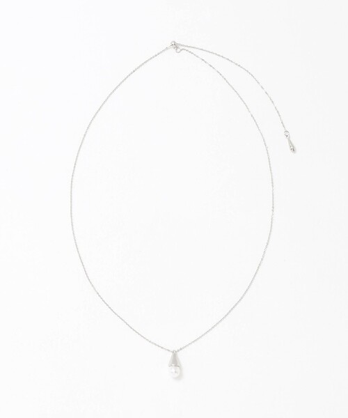 A DAY IN THE LIFE UNITED ARROWS(アデイインザライフユナイテッドアローズ)の「フェイクパール モチーフネックレス <A DAY IN THE LIFE>(リング・レディース・シルバー/ゴールド・FREE)」の8枚目の写真