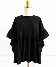ビッグシルエットフリルTee