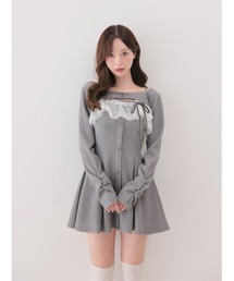 エムミーエメ　ミニワンピース M me eme｜エムミーエメのワンピース/ドレス（ショート・ミニ丈）通販