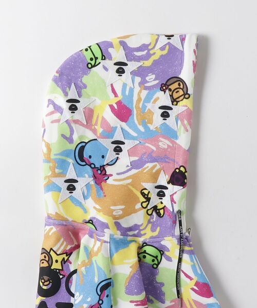 AAPE X BABY MILO STORE ZIP UP HOODIE(MULTI CAMO) | AAPE.JP