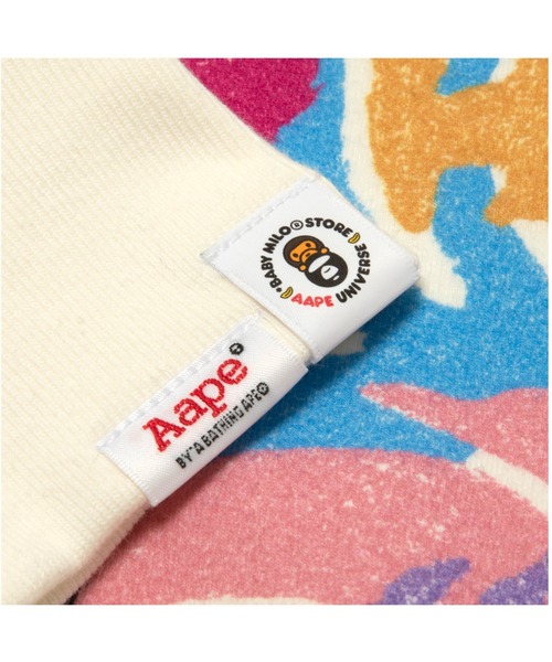 AAPE BY A BATHING APE（エーエイプバイアベイシングエイプ）の「AAPE X BABY MILO STORE ZIP UP HOODIE(MULTI CAMO)（パーカー・メンズ・マルチ・MEDIUM/LARGE）」の5枚目の写真