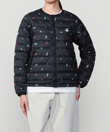 DANTON | インナーダウンジャケット PRINT WOMEN
