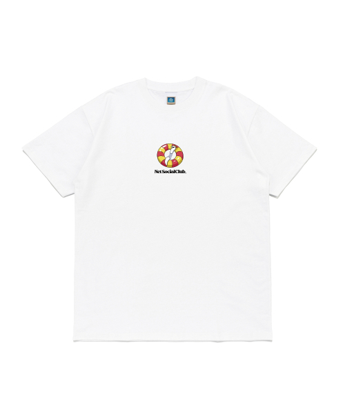 NET SOCIAL CLUB(ネットソーシャルクラブ)の「終末の蛇プールモードグラフィック半袖Tシャツ(ホワイト)(Tシャツ/カットソー・レディース・その他・LARGE/MEDIUM/SMALL/X-LARGE)」の1枚目の写真