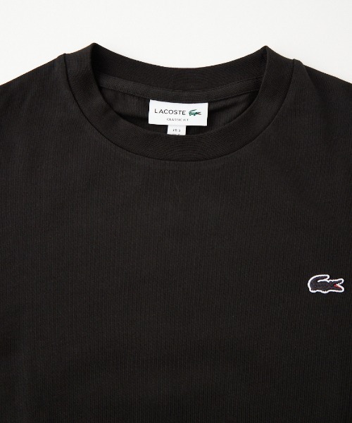LACOSTE（ラコステ）の「[LACOSTE/ラコステ] ワンポイントロゴ ロングスリーブTシャツ（Tシャツ/カットソー・レディース・ブラウン/ネイビー/ブラック/ホワイト・4/3/2/5）」の6枚目の写真