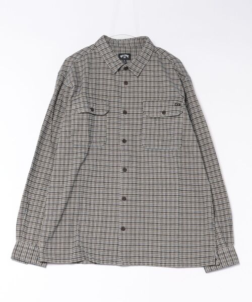 BILLABONG(ビラボン)の「【直営店限定】BILLABONG メンズ OFFSHORE FLANNEL 長袖シャツ 【2026年秋冬モデル】(シャツ/ブラウス・メンズ・ブルー系その他/ブラウン系その他/グレー系その他/イエロー系その他・X-LARGE/LARGE/MEDIUM)」の1枚目の写真