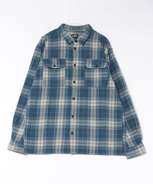 BILLABONG(ビラボン)の「【直営店限定】BILLABONG メンズ OFFSHORE FLANNEL 長袖シャツ 【2026年秋冬モデル】(シャツ/ブラウス・メンズ・ブルー系その他/ブラウン系その他/グレー系その他/イエロー系その他・X-LARGE/LARGE/MEDIUM)」の3枚目の写真