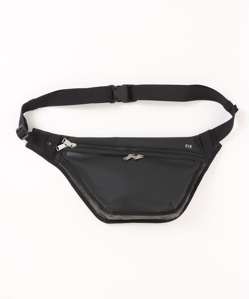 CIE(シー)の「【CIE】VARIOUS SLINGBAG-M(ボディバッグ/ウエストポーチ・メンズ・グレー/ブラック・FREE)」の2枚目の写真
