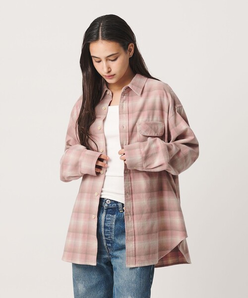PENDLETON(ペンドルトン)の「<PENDLETON × CGS.>チェック シャツ(シャツ/ブラウス・メンズ・ライトピンク/ベージュ/ダークグレー・S/M/L/XL)」の8枚目の写真
