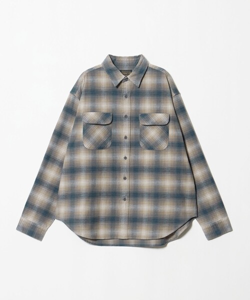 PENDLETON(ペンドルトン)の「<PENDLETON × CGS.>チェック シャツ(シャツ/ブラウス・メンズ・ライトピンク/ベージュ/ダークグレー・S/M/L/XL)」の10枚目の写真