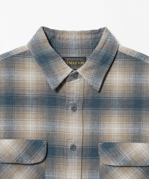 PENDLETON(ペンドルトン)の「<PENDLETON × CGS.>チェック シャツ(シャツ/ブラウス・メンズ・ライトピンク/ベージュ/ダークグレー・S/M/L/XL)」の12枚目の写真