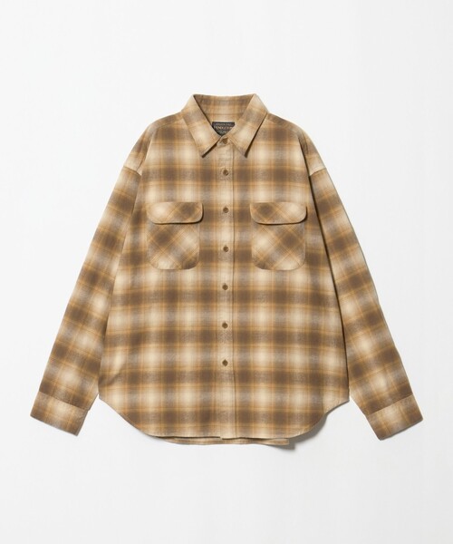 PENDLETON(ペンドルトン)の「<PENDLETON × CGS.>チェック シャツ(シャツ/ブラウス・メンズ・ライトピンク/ベージュ/ダークグレー・S/M/L/XL)」の7枚目の写真