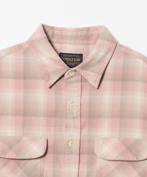 PENDLETON(ペンドルトン)の「<PENDLETON × CGS.>チェック シャツ(シャツ/ブラウス・メンズ・ライトピンク/ベージュ/ダークグレー・S/M/L/XL)」の19枚目の写真