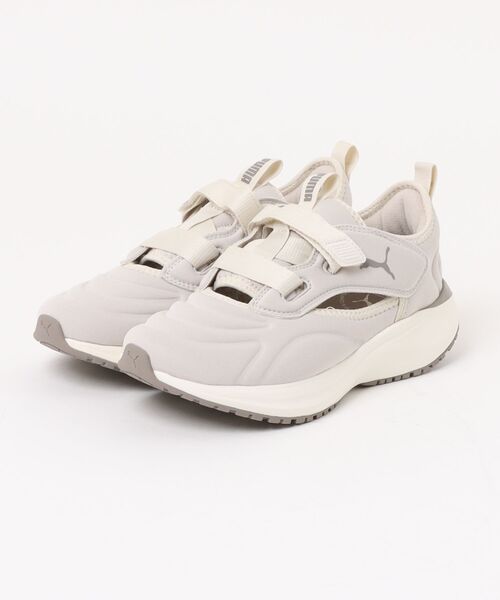 PUMA(プーマ)の「《PUMA》SOFTRIDE ムーブオン R AS J(スニーカー・メンズ・グレー系その他・23.5cm/24.5cm/23.0cm/24.0cm/25.0cm/22.5cm)」の1枚目の写真