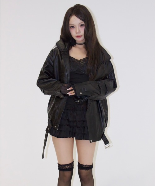 REINE NOIRE（レーヌノワール）の「night veil tops. / ナイトヴェールトップス（その他トップス・レディース・ブラック・FREE）」の10枚目の写真