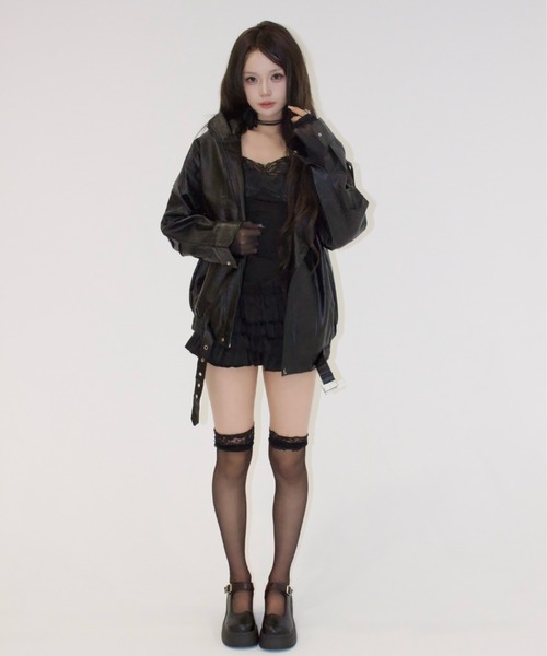 REINE NOIRE（レーヌノワール）の「night veil tops. / ナイトヴェールトップス（その他トップス・レディース・ブラック・FREE）」の11枚目の写真