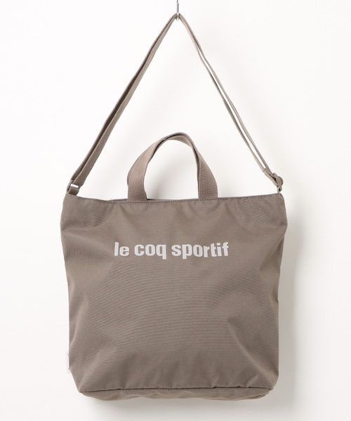 le coq sportif（ルコックスポルティフ）の「le coq sportif トートバッグ 65884（トートバッグ・レディース・ブラック/ネイビー系/ピンク系/アイボリー/ベージュ系・FREE）」の3枚目の写真