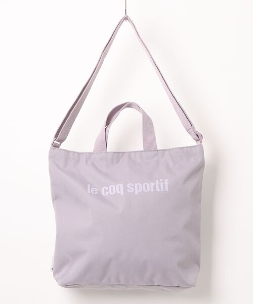 le coq sportif（ルコックスポルティフ）の「le coq sportif トートバッグ 65884（トートバッグ・レディース・ブラック/ネイビー系/ピンク系/アイボリー/ベージュ系・FREE）」の5枚目の写真
