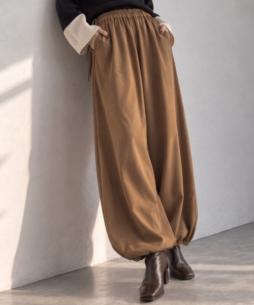 モデル身長：158cm
着用サイズ：FREE