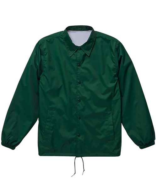 Ol' Basics（オールベーシックス）の「Ol' Basics（オール・ベーシックス） コーチジャケット フラッグ イラスト ロゴ バックプリント 裏トリコット アウター レディース（ナイロンジャケット・レディース・ネイビー/ブラック/ブラウン系/バーガンディー・S）」の7枚目の写真