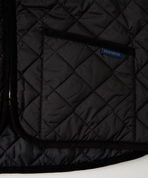 LAVENHAM（ラベンハム）の「[LAVENHAM/ラベンハム] ZIPPED CRAYDON フード キルティングジャケット（その他アウター・レディース・ブラック・10）」の20枚目の写真