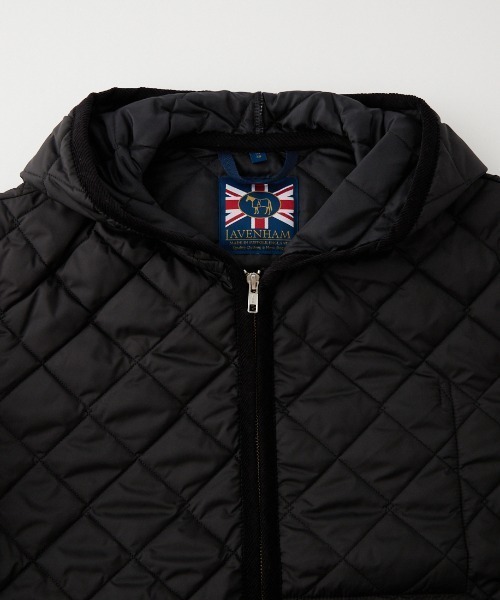 LAVENHAM（ラベンハム）の「[LAVENHAM/ラベンハム] ZIPPED CRAYDON フード キルティングジャケット（その他アウター・レディース・ブラック・10）」の16枚目の写真