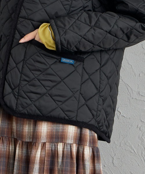 LAVENHAM（ラベンハム）の「[LAVENHAM/ラベンハム] ZIPPED CRAYDON フード キルティングジャケット（その他アウター・レディース・ブラック・10）」の13枚目の写真