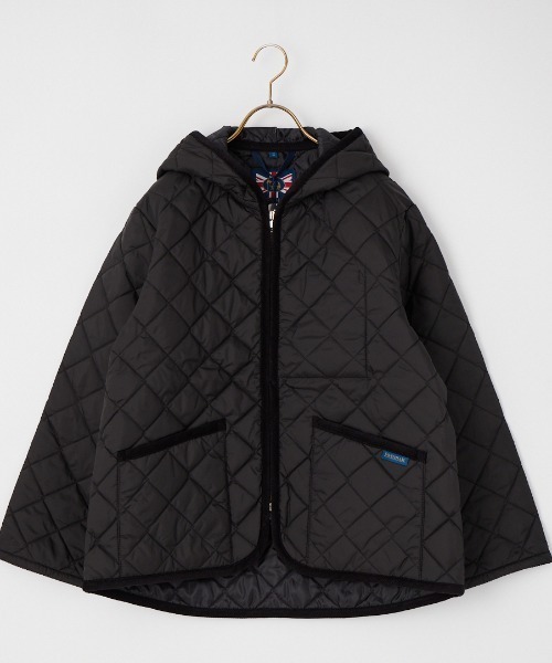 LAVENHAM（ラベンハム）の「[LAVENHAM/ラベンハム] ZIPPED CRAYDON フード キルティングジャケット（その他アウター・レディース・ブラック・10）」の14枚目の写真