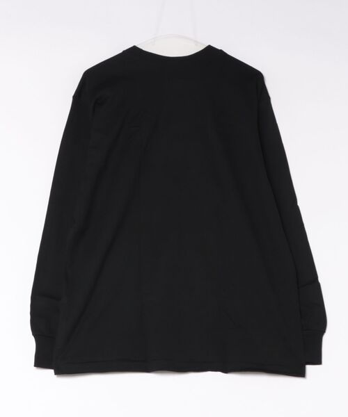HANES(ヘインズ)の「Hanes/ヘインズ/T-SHIRTS KURO クルーネックTシャツ(Tシャツ/カットソー・メンズ・ブラック・M/S/L/XL)」の2枚目の写真