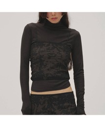 Soft Fraise Turtleneck Tops 12620602