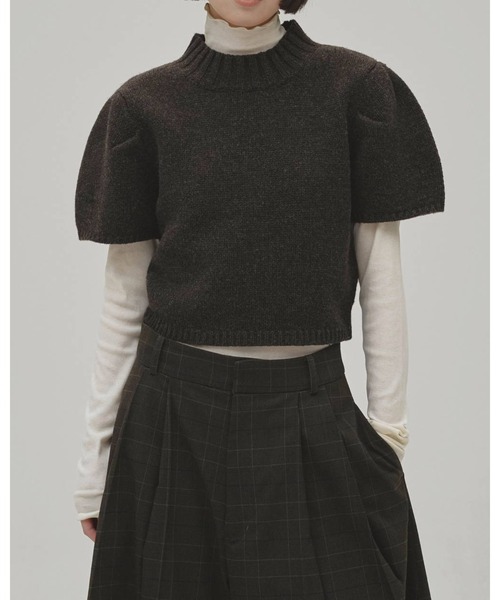 TODAYFUL(トゥデイフル)の「Soft Fraise Turtleneck Tops 12620602(Tシャツ/カットソー・レディース・グレー/ブラック/オフホワイト・FREE)」の8枚目の写真