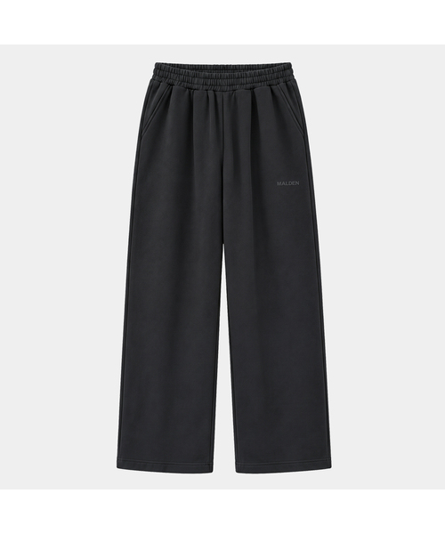 MALDEN(モールデン)の「ラバーロゴスウェットパンツ(スウェットパンツ・メンズ・ブラック/グレー・SMALL/MEDIUM/LARGE/X-LARGE)」の1枚目の写真