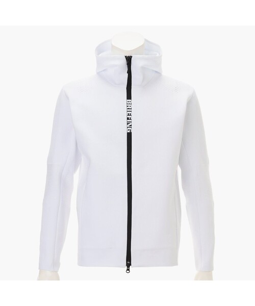 BRIEFING(ブリーフィング)の「【BRIEFING GOLF/ブリーフィングゴルフ】MEN'S DOUBLE JQ KNIT PARKA(ブルゾン・メンズ・ホワイト/ブラック/ブラウン系その他6・L/M)」の1枚目の写真