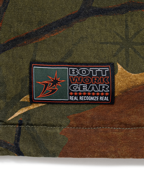 BOTT(ボット)の「BoTT / ボット Washed B Logo Work Jacket(その他アウター・メンズ・カーキ・LARGE/MEDIUM)」の5枚目の写真