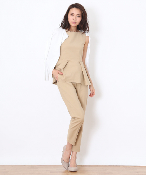 Abahouse Devinette（ドゥヴィネット）の「コットンベーシックカーディガン（カーディガン/ボレロ・レディース・マルチ/オレンジ/ネイビー/ホワイト/オフホワイト・FREE）」の17枚目の写真