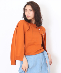 Abahouse Devinette | ｺｯﾄﾝﾍﾞｰｼｯｸｶｰﾃﾞｨｶﾞﾝ(カーディガン/ボレロ)